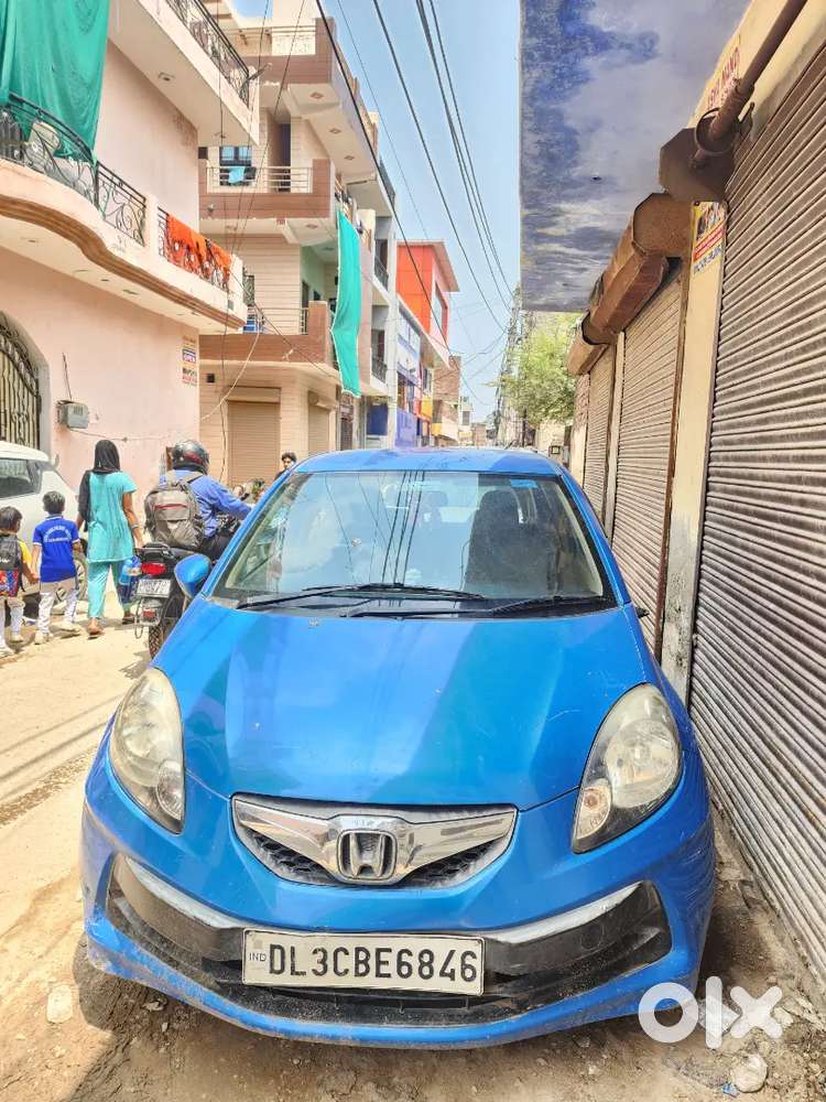 Honda Brio Blue Smt 2012 Petrol