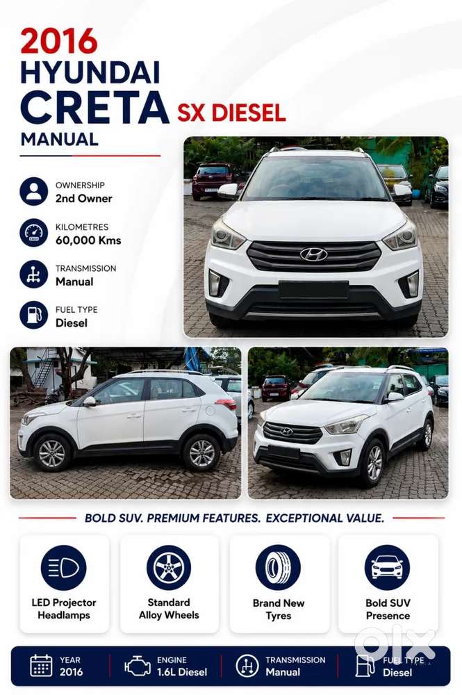 Hyundai Creta 1.6 Sx Plus Diesel Special Edition, 2016, Diesel