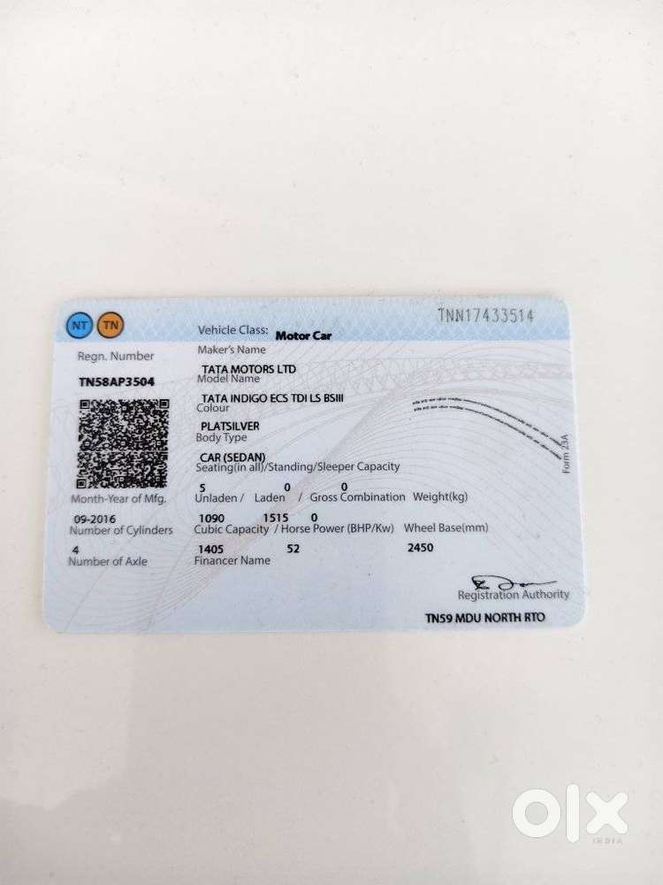 Tata Indigo Ecs Ecs Ls Tdi, 2016, Diesel