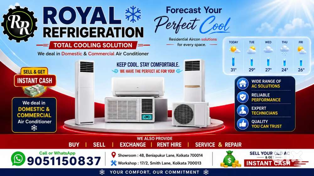 Premium Used Air Conditioners - Fully Tested & Gas Charged
