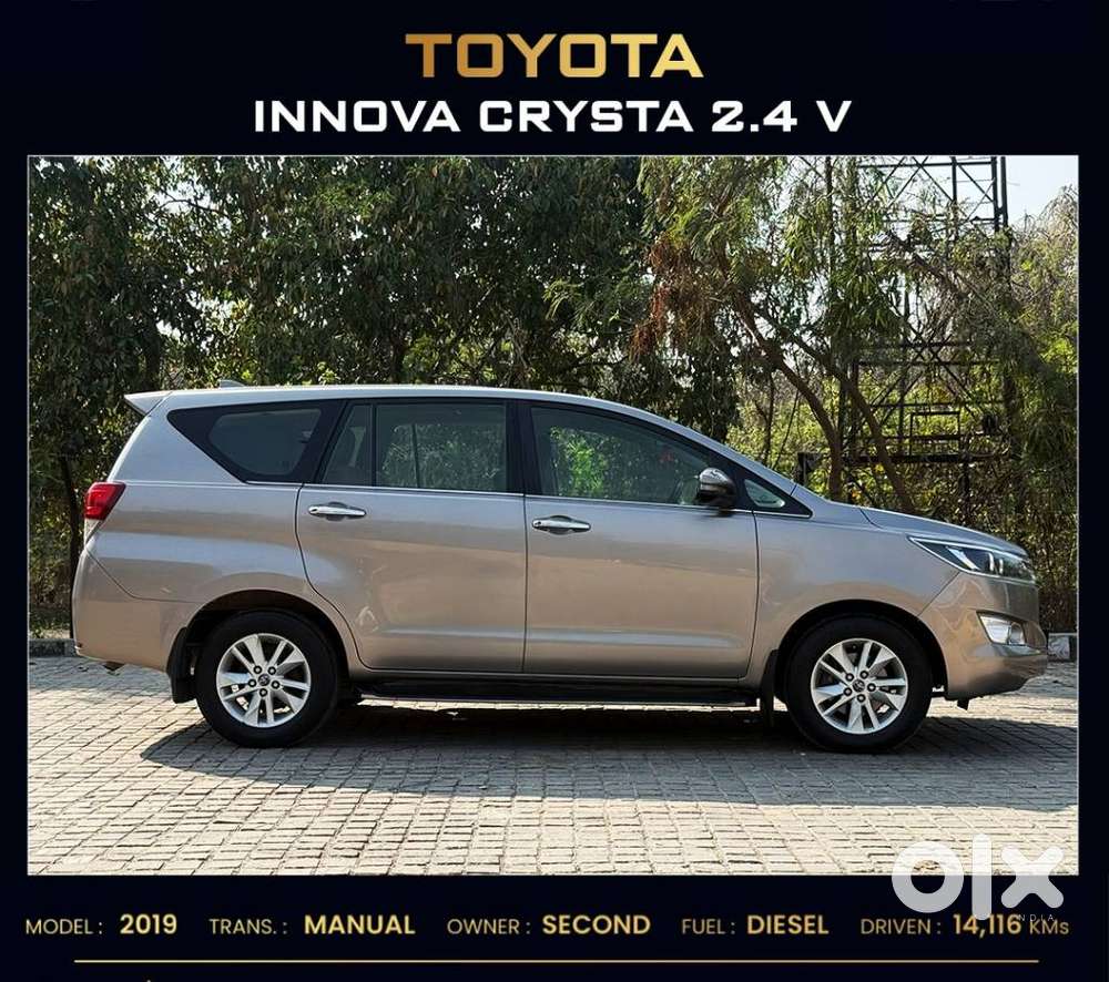 Toyota Innova Crysta 2.4 V 7 Str, 2019, Diesel