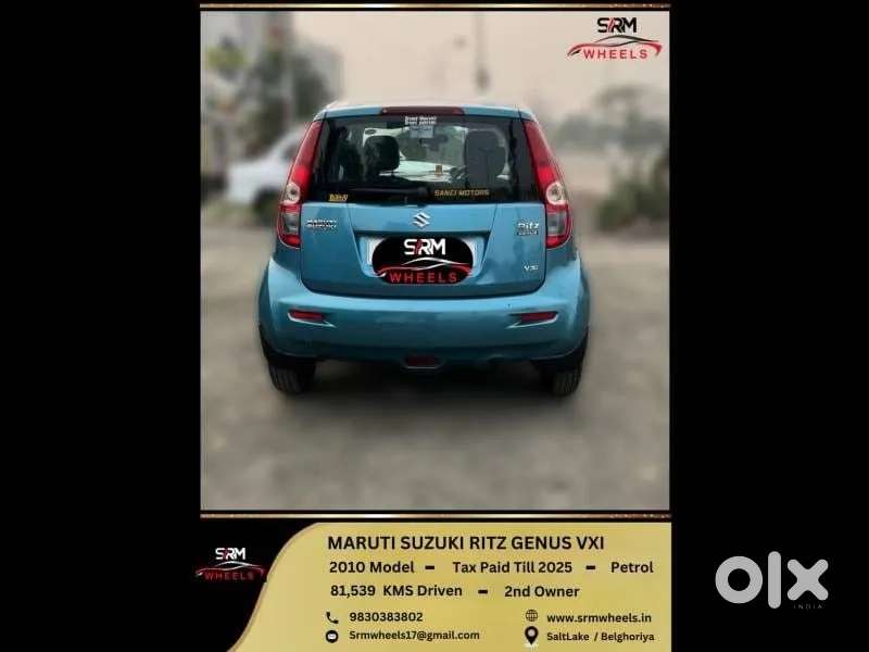 Maruti Suzuki Ritz Genus Vxi, 2010, Petrol