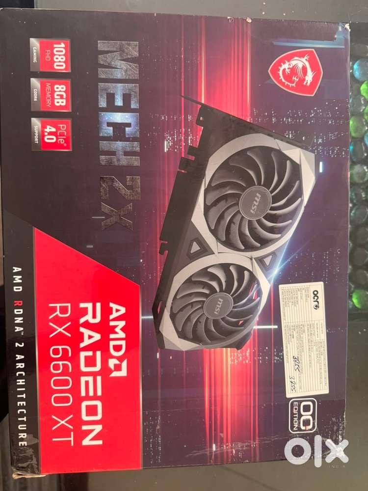 Amd Rx 6600 xt 8gb graphic card (gpu)