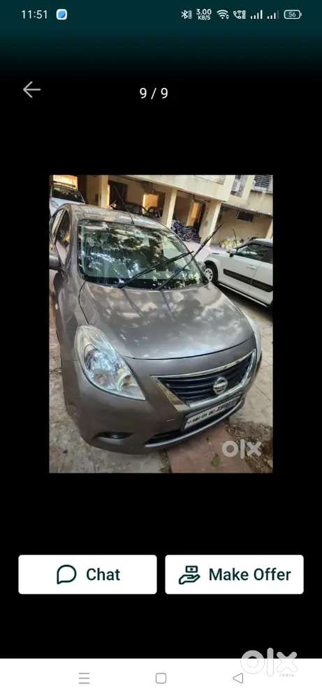 Nissan Sunny 2012 Cng & Hybrids 87000 Km Driven