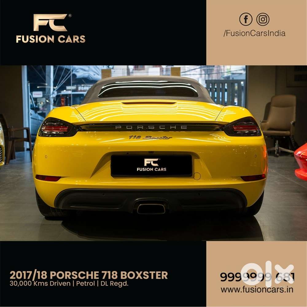 Porsche 718 Boxster, 2018, Petrol