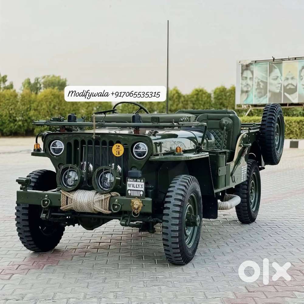 Open Modified Jeep  Toyota  Convertible Willys