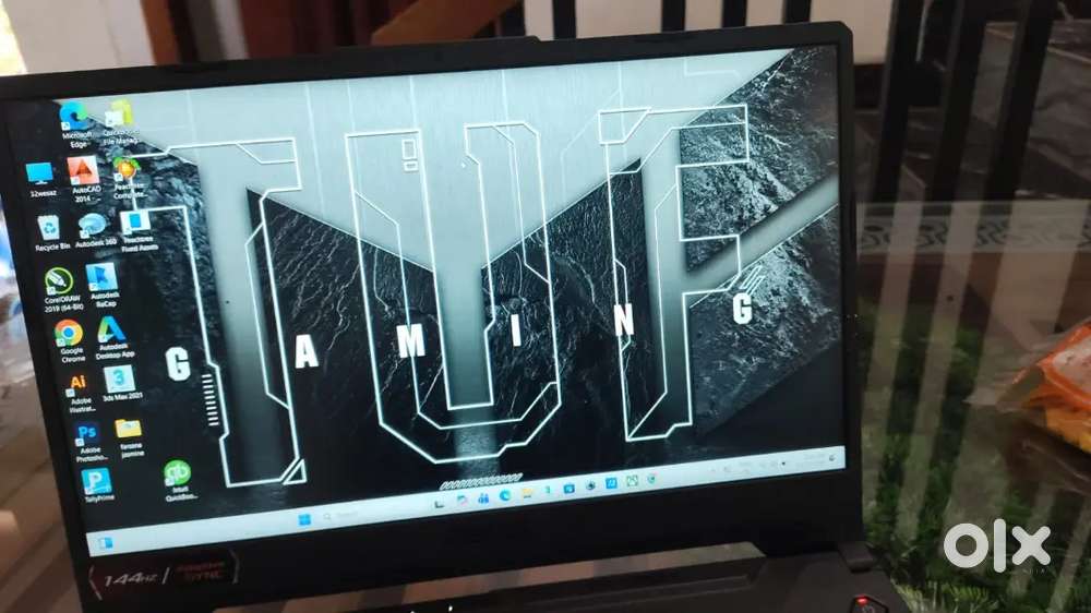 Assuse tuf gaming laptop for sale_ 2 years used