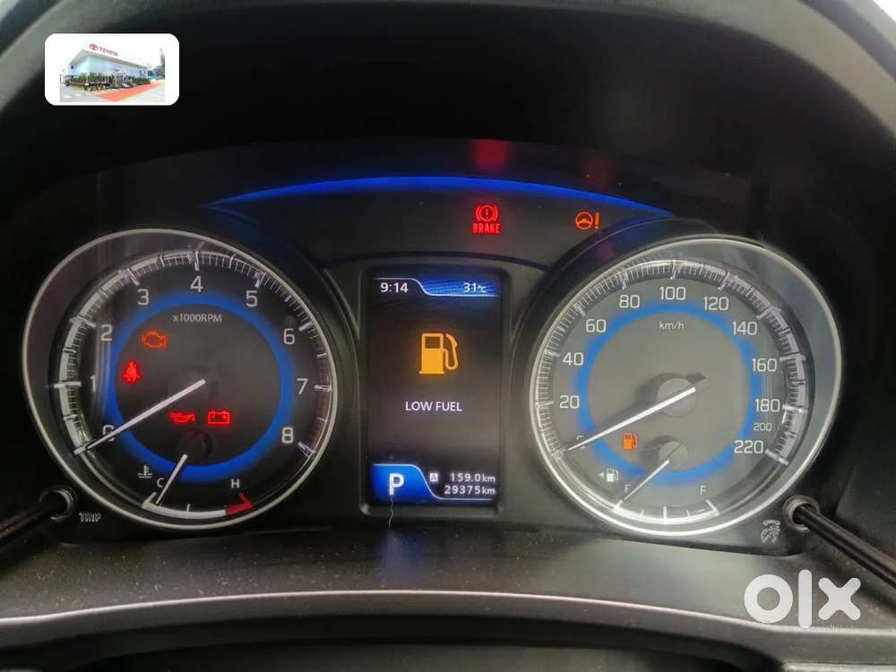 Toyota Glanza V Cvt, 2021, Petrol