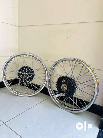 Royal Enfield Cycle Hub Rim Set Old Model Spare Parts