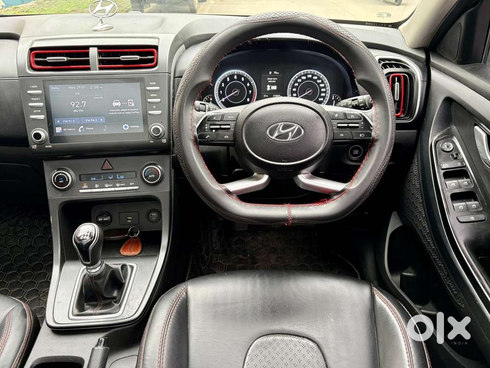 Hyundai Creta 1.5 S Plus Knight Diesel Dual Tone, 2022, Diesel