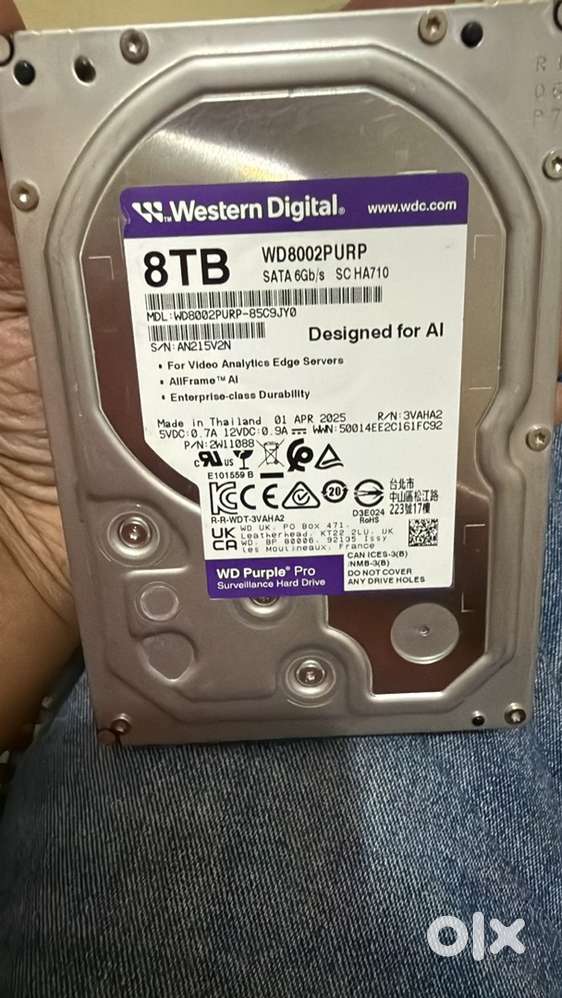 8TB WD HDD