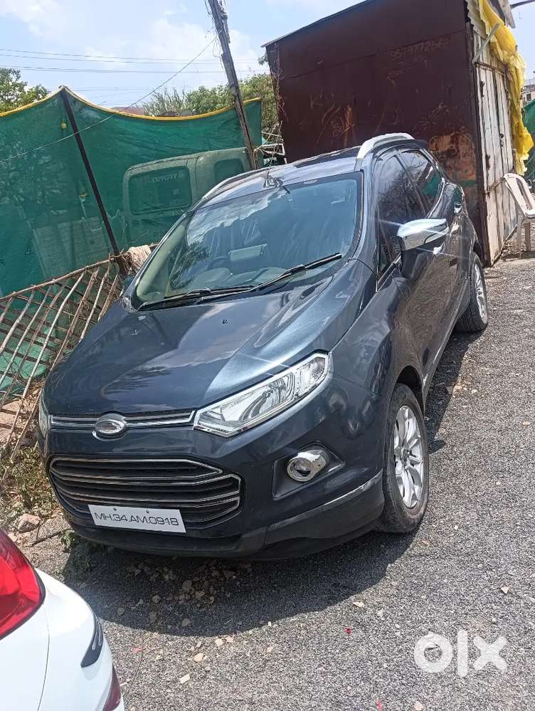 2013 Ecosport Button Start Titanium Petrol Turbo 128000 Km Driven