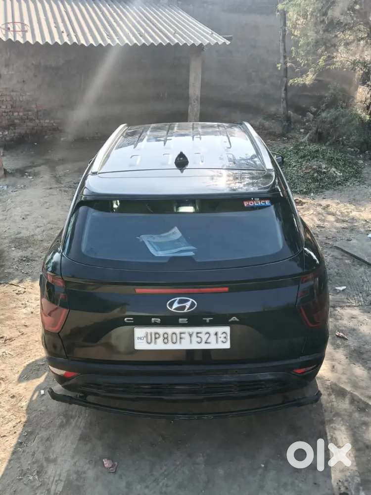 Hyundai Creta Facelift 2021 Petrol 83000 Km Driven Black Colour