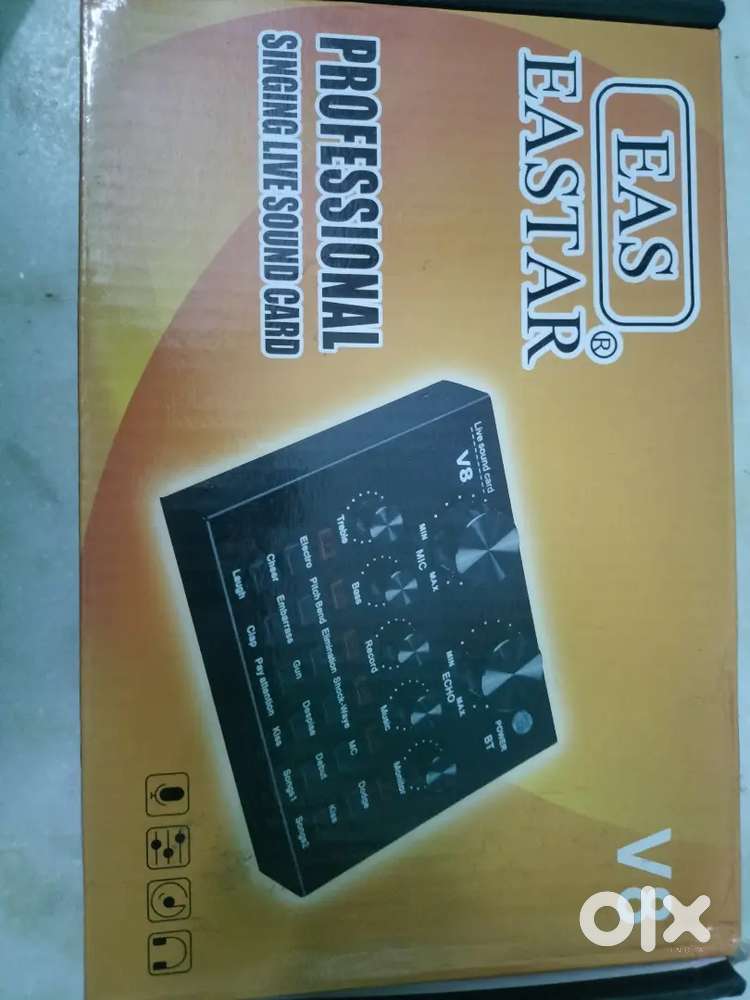 V8 professional singing live sound card