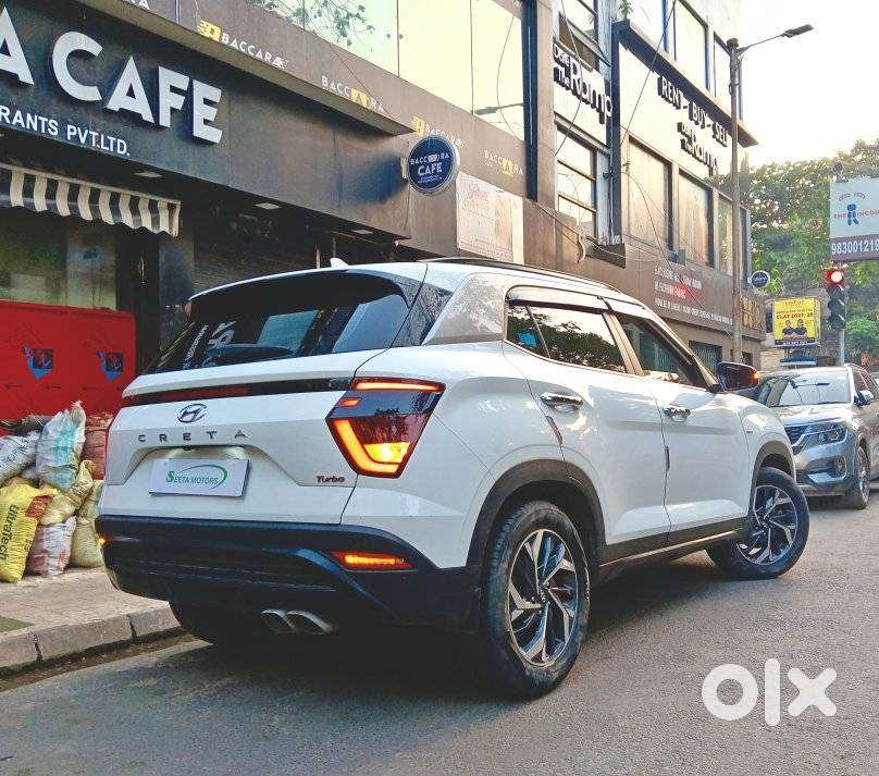 Hyundai Creta 1.4 Sx (o) Turbo Petrol Dct, 2022, Petrol