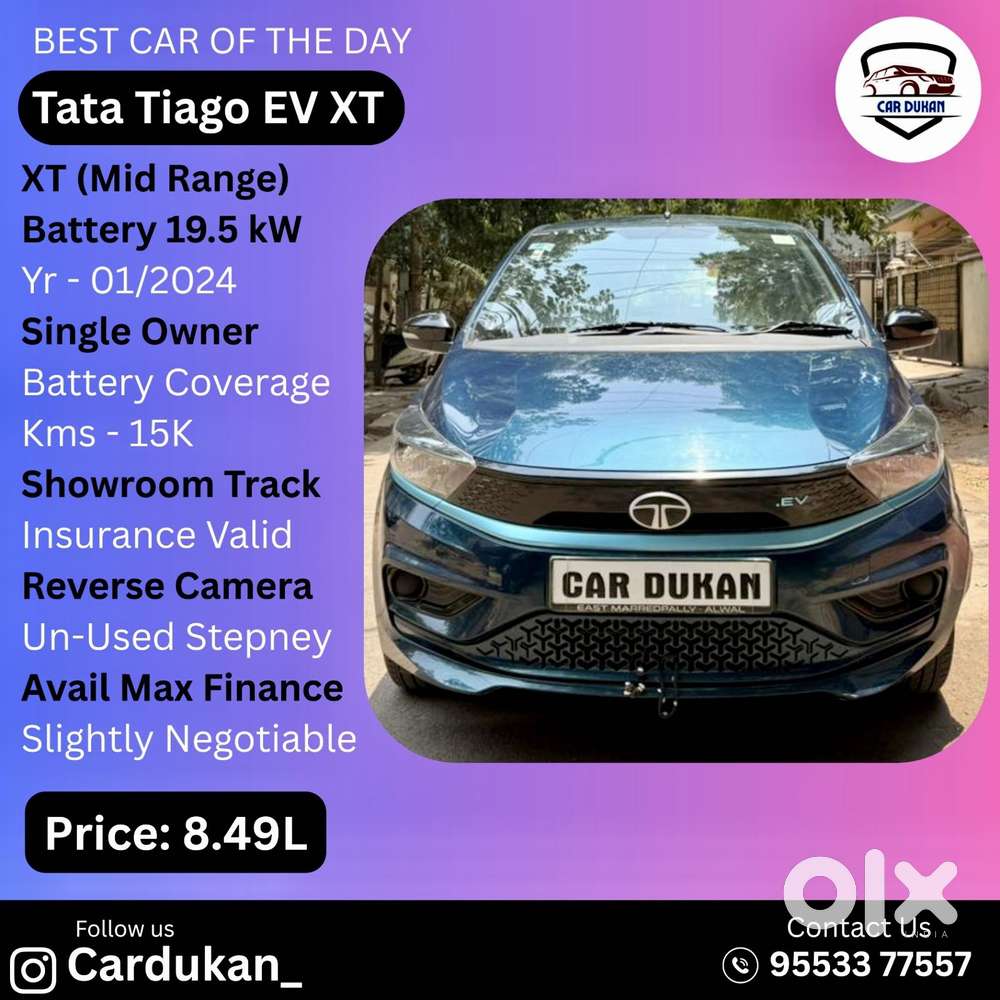 Tata Tiago Ev Xt Mr, 2024, Electric