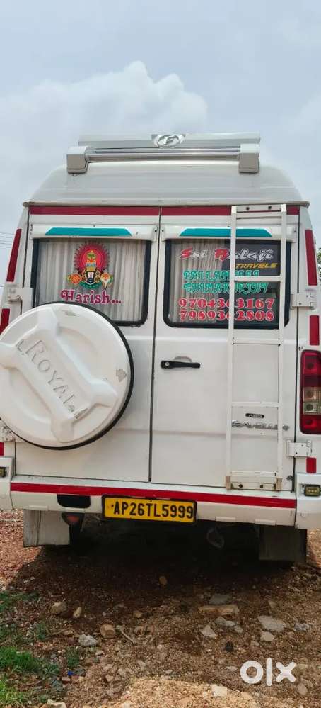 Force Motors Tempo Traveller 2016 Model Insurance Full Tyres 50%