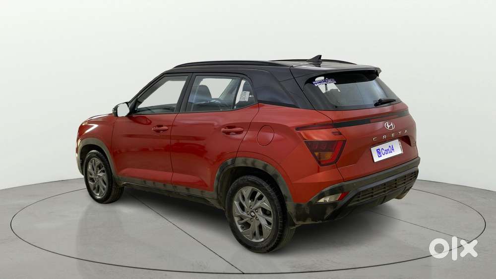 Hyundai Creta 1.4 Sx (o) Turbo Petrol Dct Dual Tone, 2021, Petrol