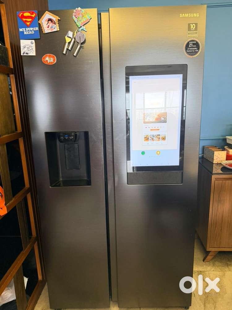 Samsung fridge with tv