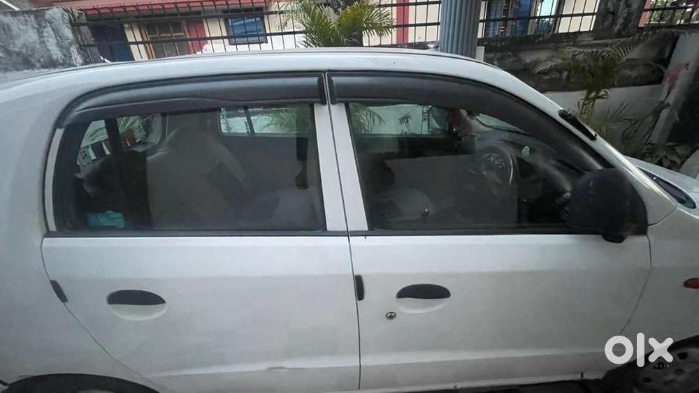 Cng Fitted Santro Car In Good Running Condition