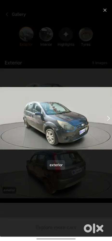 Ford Figo 2011 Petrol Good Condition Sea Grey Colour Rc Due