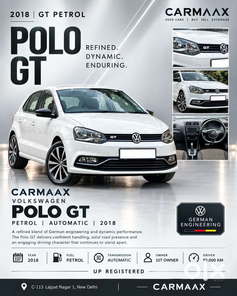 Volkswagen Polo 1.2 Gt Tsi, 2018, Petrol