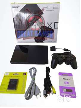 Black Sony playstation 2 ps2 complete set (pre-owned), Controllers: Wired  at Rs 6000 in Mumbai