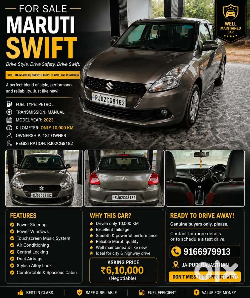 Swift Maruti Suzuki 1.2 Abs 2023