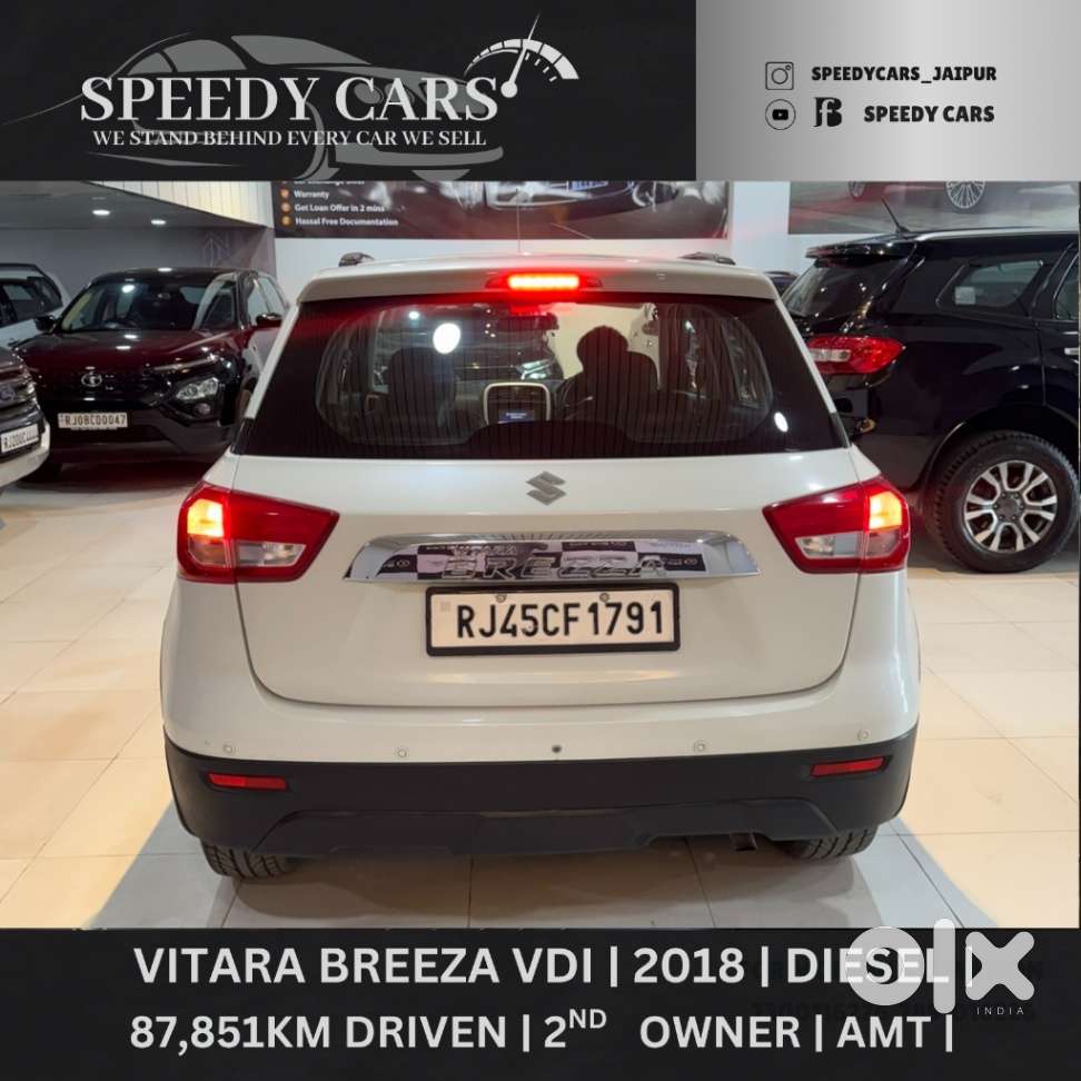 Maruti Suzuki Vitara Brezza Vdi Amt, 2018, Diesel