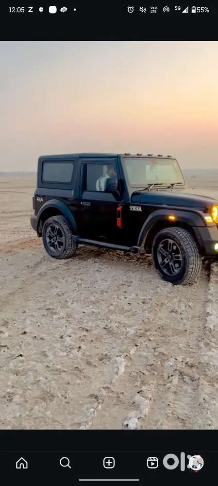 I Want To Sell My Mahindra Thar 4×4 Black In A1 Condition Modified