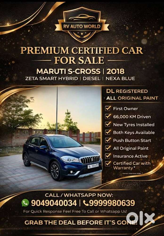 Maruti Suzuki S-cross, 2018, Diesel
