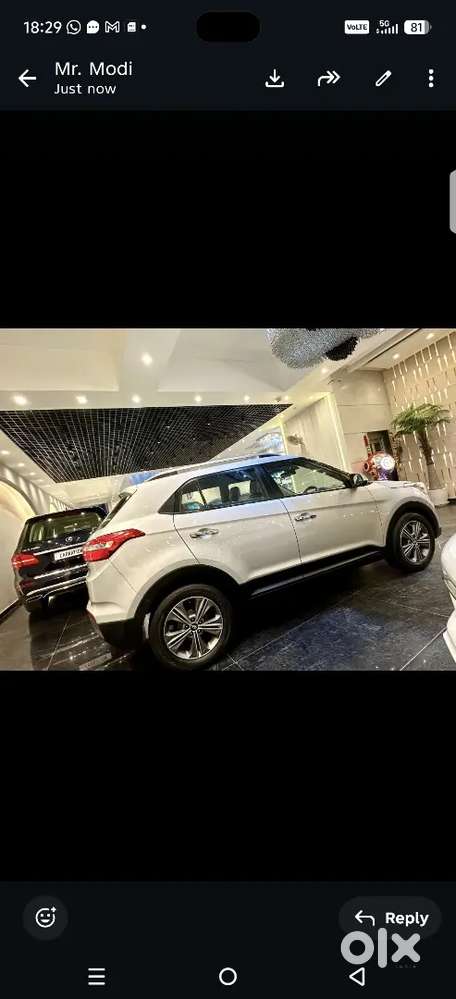 Creta 2017 Top End Model Best Condition