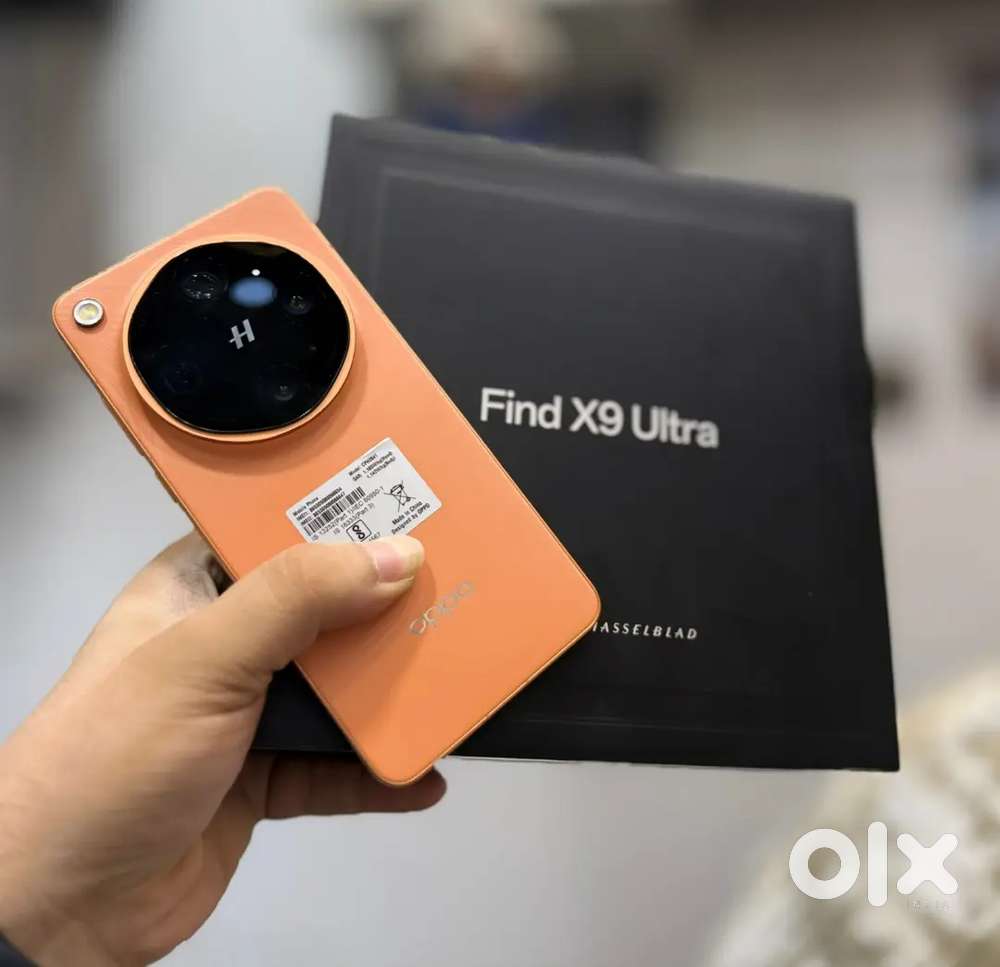Oppo Find X9 Ultra 12 \512gb indian orange with warranty