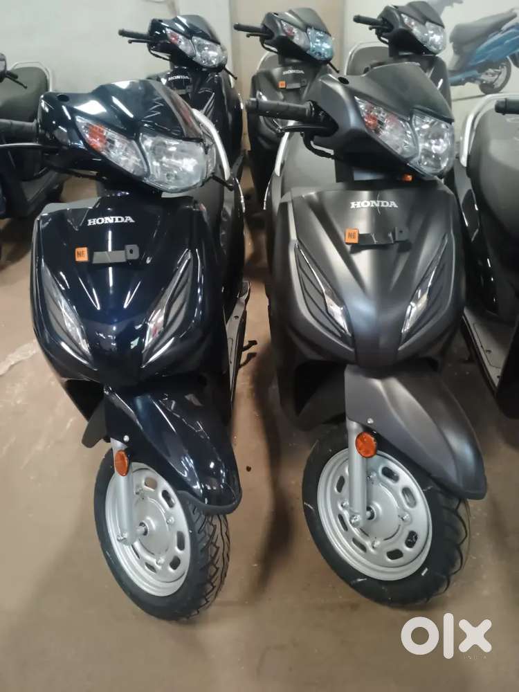 Matte Grey Metallic Honda Activa 6g Std Colours Honda Activa 6g