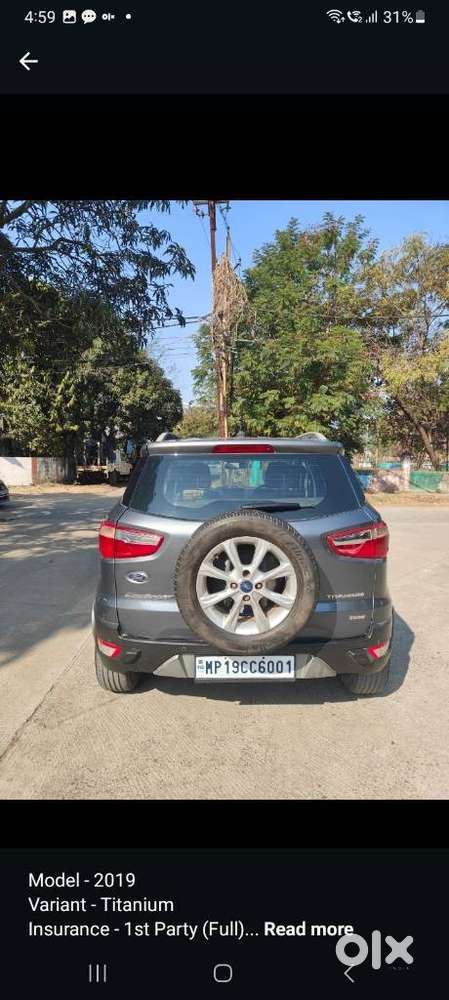 Ford Ecosport 1.5 Diesel Titanium, 2019, Diesel