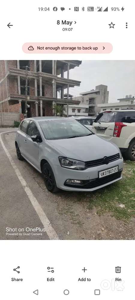 Polo With Custom Nardo Grey Paint Only One In Uttarakhand
