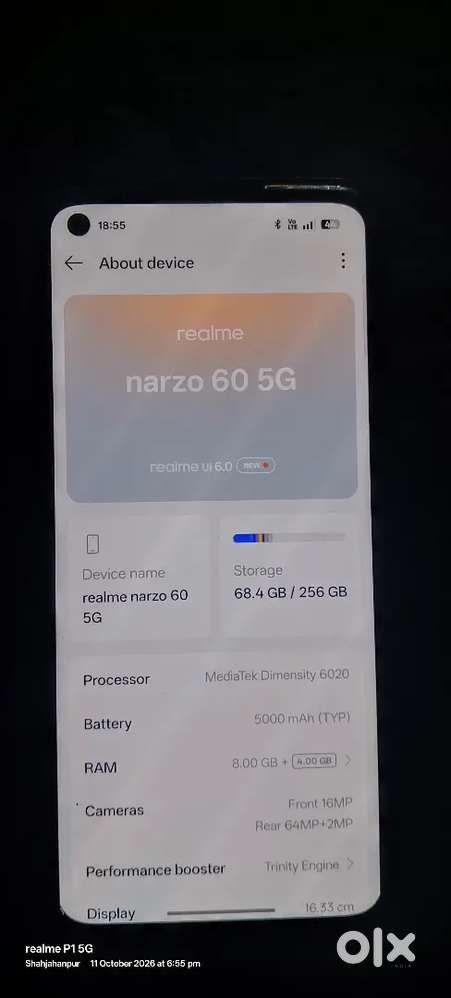 Narzo 60 5G 8 256