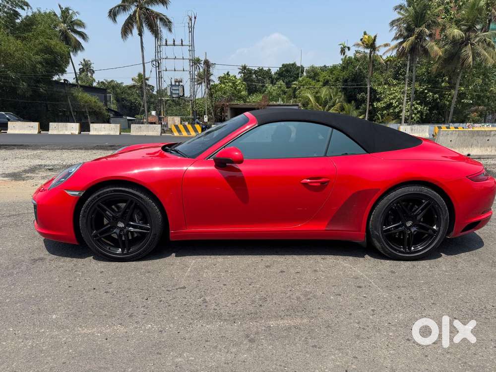 Porsche 911 Carrera Cabriolet, 2018, Petrol