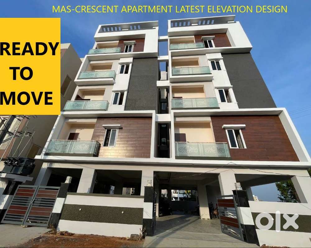 NEW 2 & 3 BEDROOM EAST FACING FLATS ISKON CITY, NELLORE. For Sale