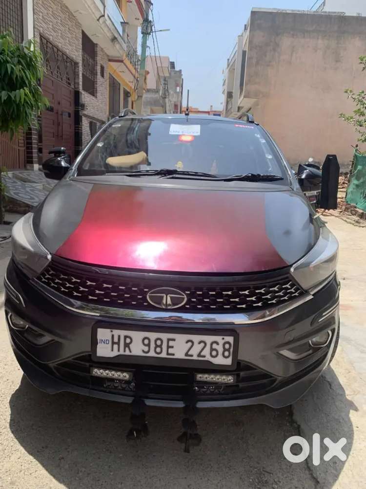 Tata Tiago Xz Plus Top Model Cng  Modified