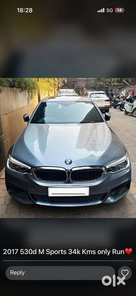 Bmw 5 Series 3.0 530d M Sport, 2017, Diesel