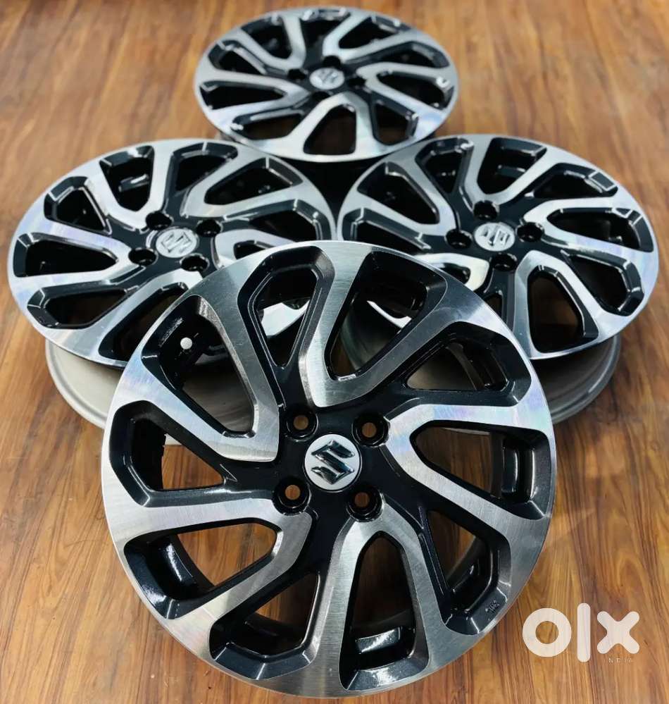 16 inch Baleno diamond cut alloy wheels set of four in best price