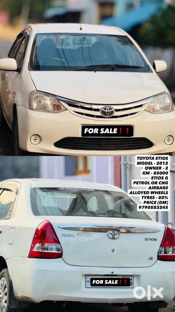 Toyota Etios 2012 Petrol Good Condition