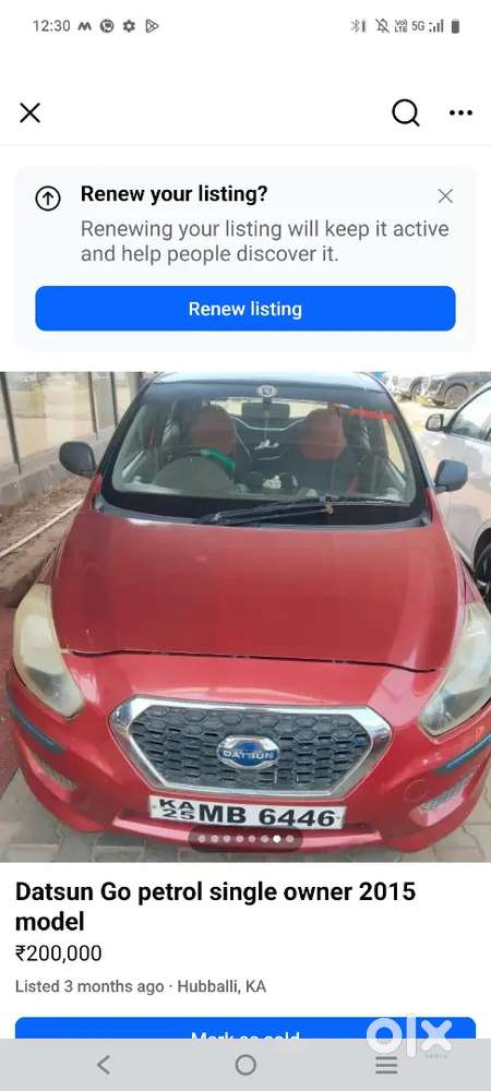 Datsun Go Petrol 2015