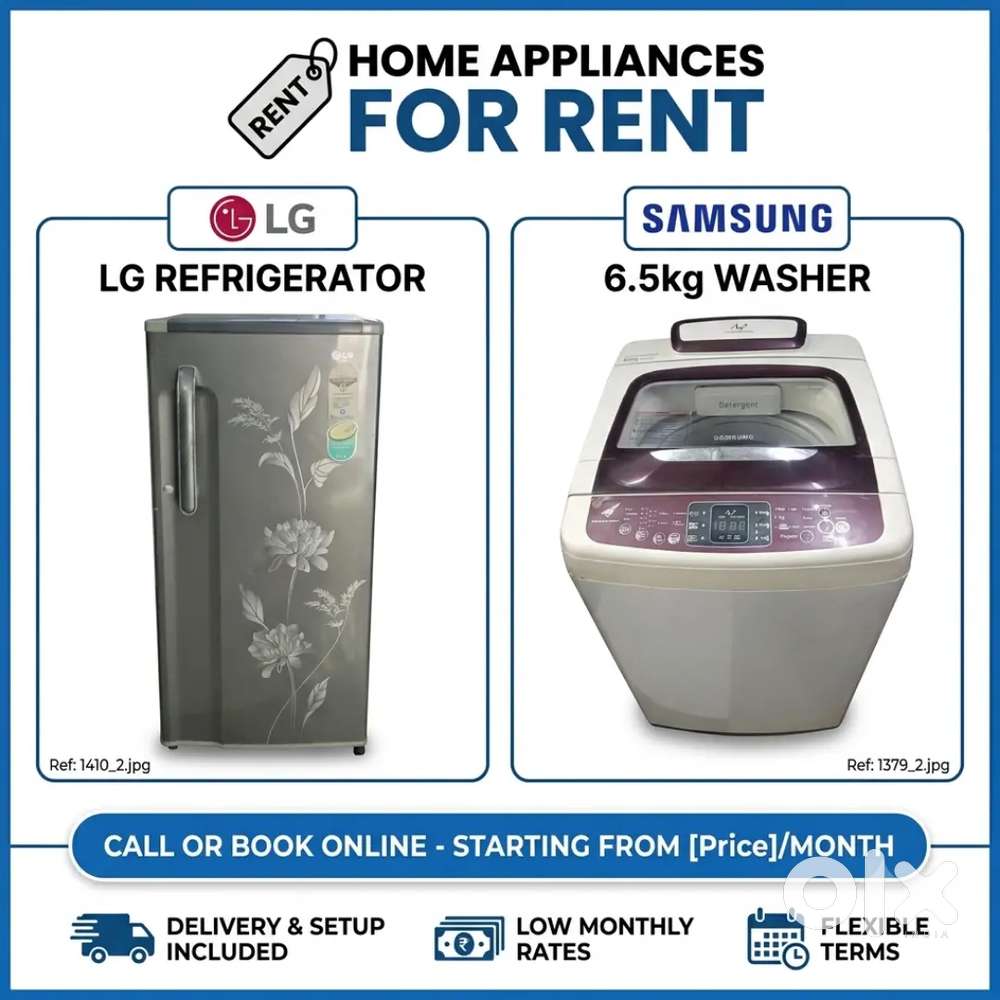 Home appliances on Rent