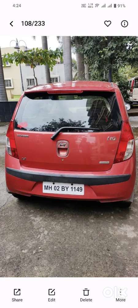 Hyundai I10 Sportz 2010 Car