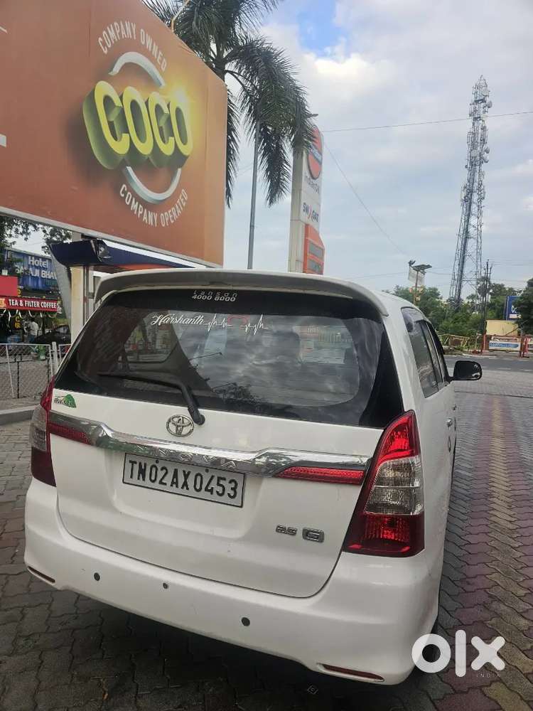 Toyota Innova 2013 Diesel 4th Owner