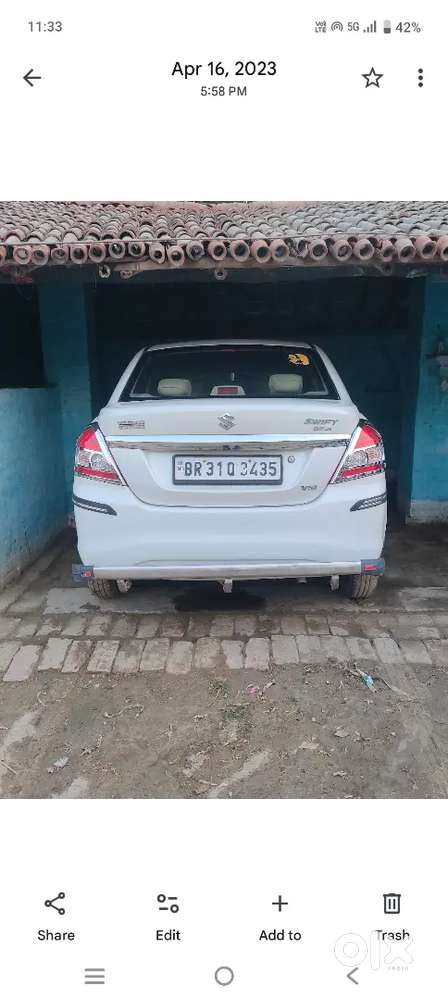 Maruti Suzuki Swift Dzire 2015 Petrol 128000 Km Driven