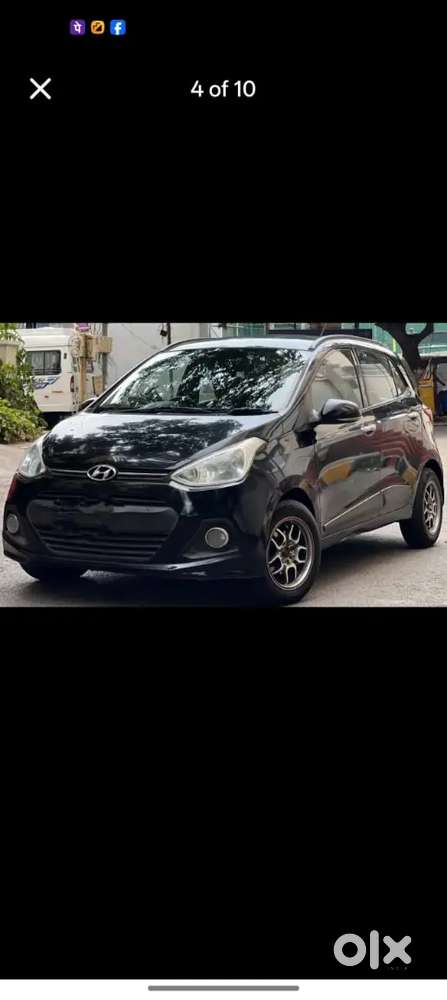 Hyundai Grand I10 2014 Diesel  Push Button 80% Tyre Good Condition