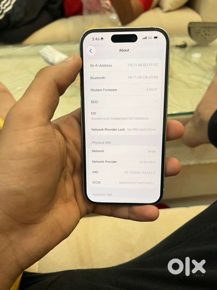 Iphone 15 128 gb mint condition